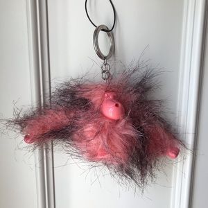 Kipling Pink Monkey Keychain